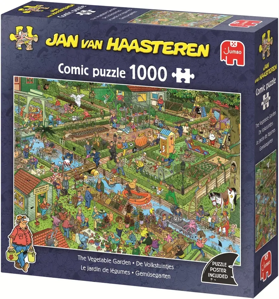 Gemüsegarten - Jan van Haasteren