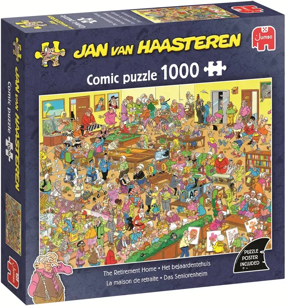 Das Seniorenheim - Jan van Haasteren - 1000 Teile