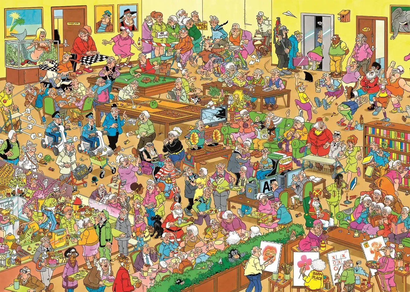 Das Seniorenheim - Jan van Haasteren - 1000 Teile