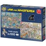 Der Baumarkt & Das Renovierungsprojekt - Jan van Haasteren - 2x 1000 Teile