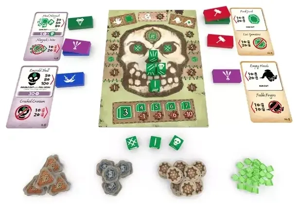Emerald Skulls - EN