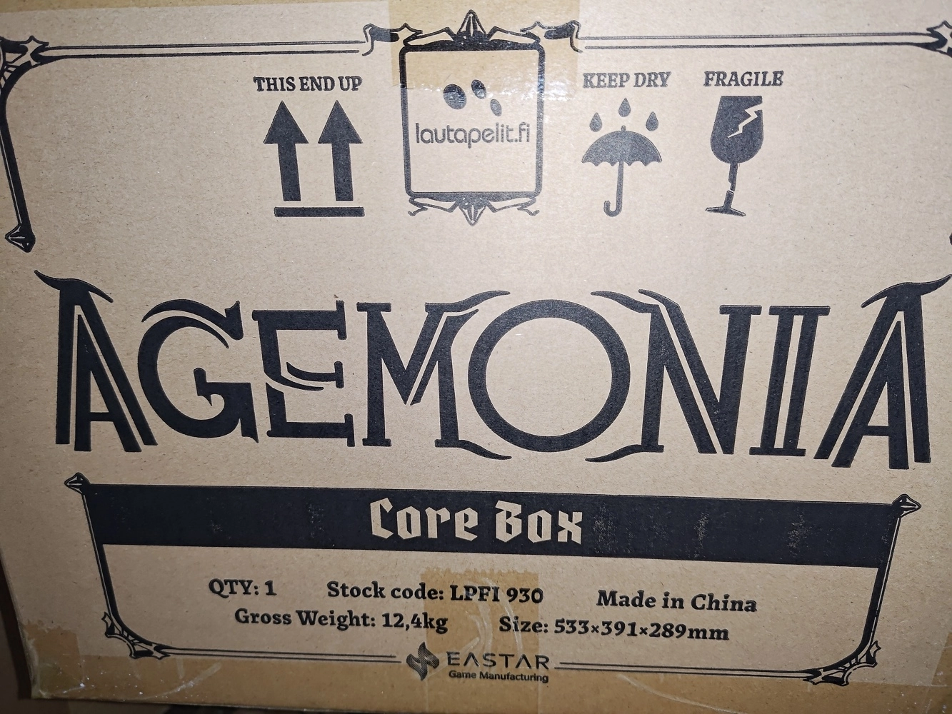 Agemonia - Base Game - EN