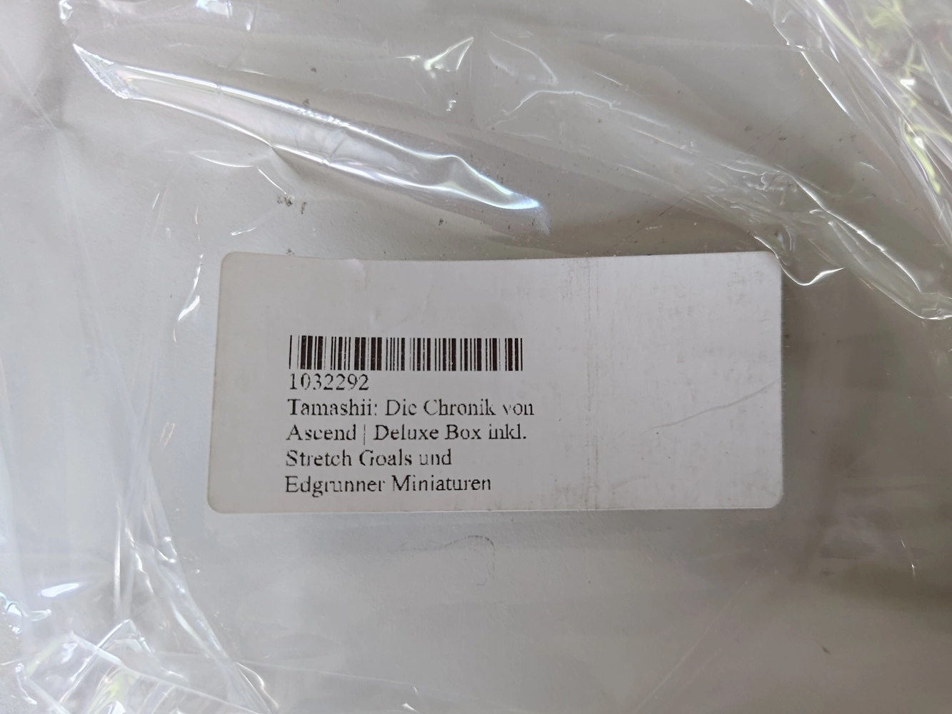 Tamashii - Die Chronik von Ascend - Deluxe Box inkl. Stretch Goals und Edgrunner Miniaturen - DE (Defekte Verpackung)