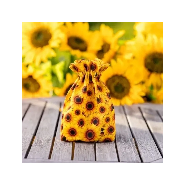 Full Art Dice Pouch Sunflower