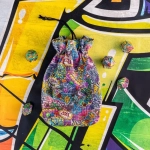 Full Art Dice Pouch Graffiti
