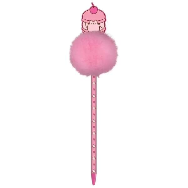 Pusheen (Cherry) Pom Pom Pen
