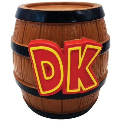 Donkey Kong (Dk Barrel) Shaped Money Bank