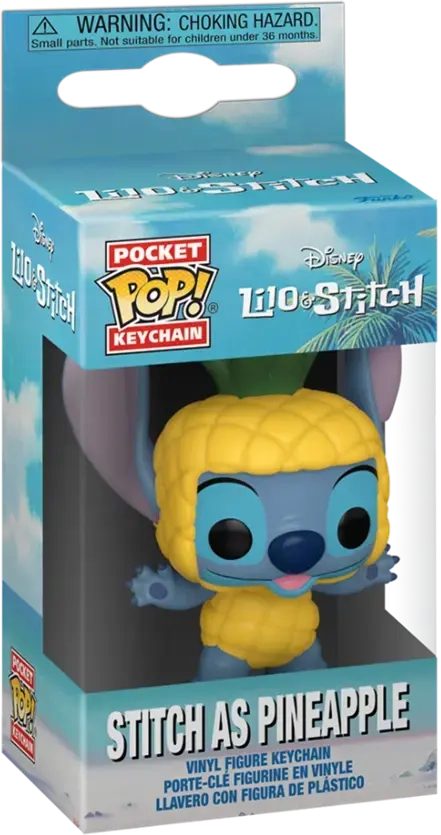 POP! Keychain: Disney - Stitch as Pineapple