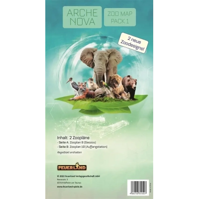 Arche Nova - Zoo Map Pack 1 Minierweiterung - DE