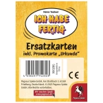 Ich habe fertig! - Ersatzkarten inkl. Promo "Urkunde" - DE Ich habe fertig! - Ersatzkarten inkl. Promo "Urkunde" - DE
