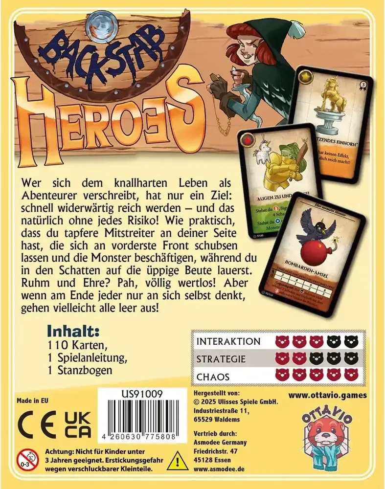 Backstab Heroes - DE
