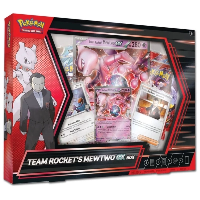 Pokémon Team Rocket's Mewtwo EX Box - EN