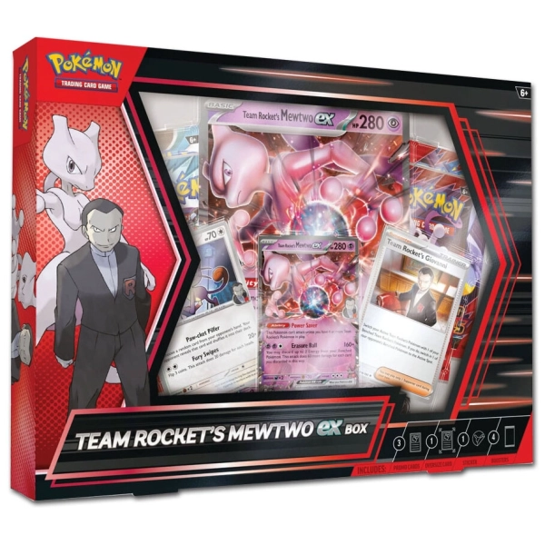 Pokémon Team Rocket's Mewtwo EX Box - EN