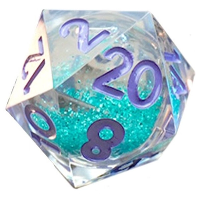 D20 Würfel - Elixir Liquid Core Disco Vibes