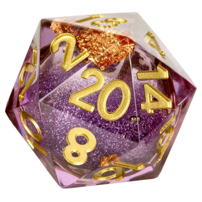 D20 Würfel - Elixir Liquid Core Aether Abstract