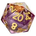 D20 Würfel - Elixir Liquid Core Aether Abstract