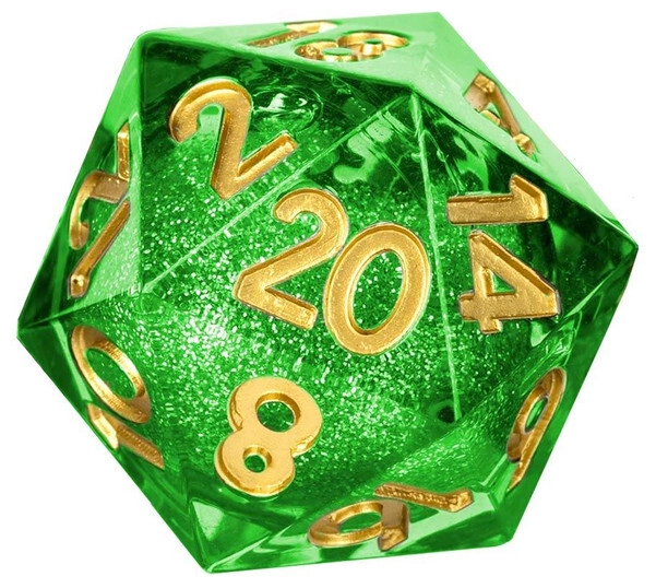 D20 Würfel - Elixir Liquid Core Aegis of Hope