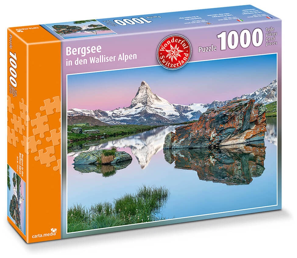 Bergsee in den Walliseralpen