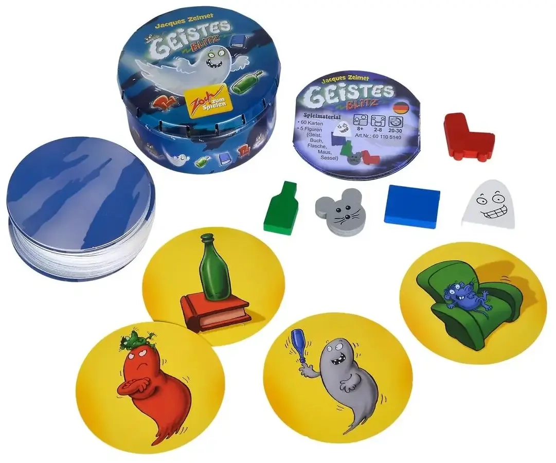 Mini Geistesblitz in Metalldose (Reisespiel)