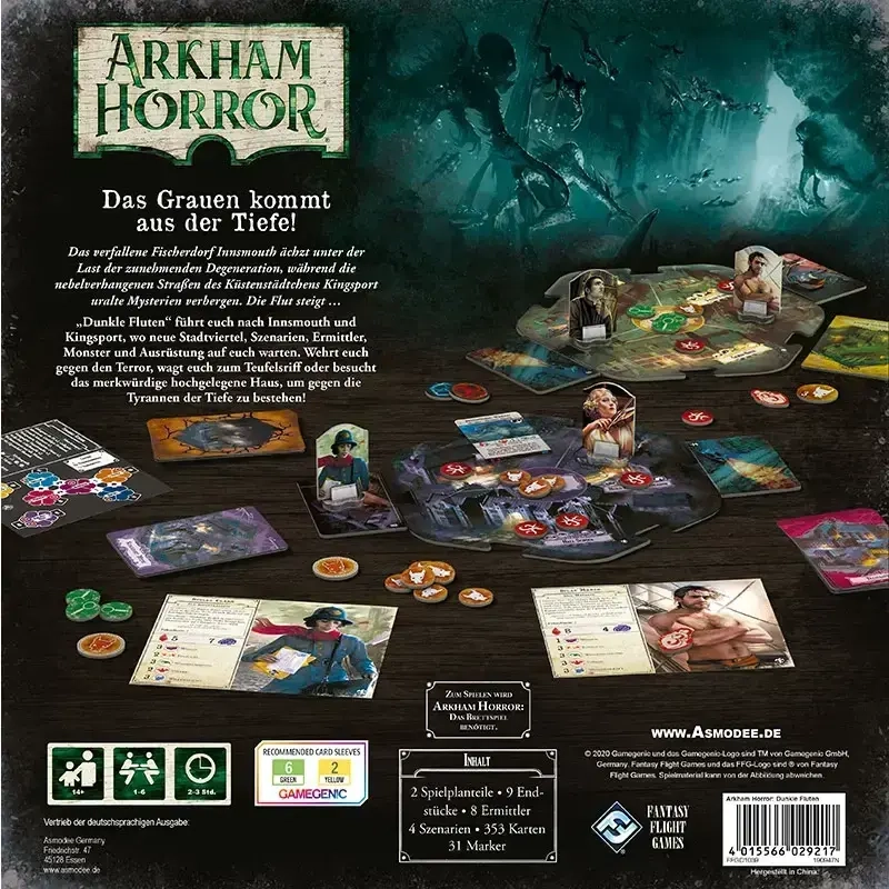 Arkham Horror 3. Edition - Dunkle Fluten Erweiterung
