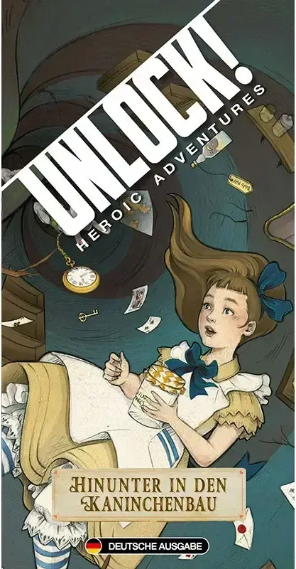 Unlock! - Heroic Adventures - Hinunter in den Kaninchenbau Einzelszenario