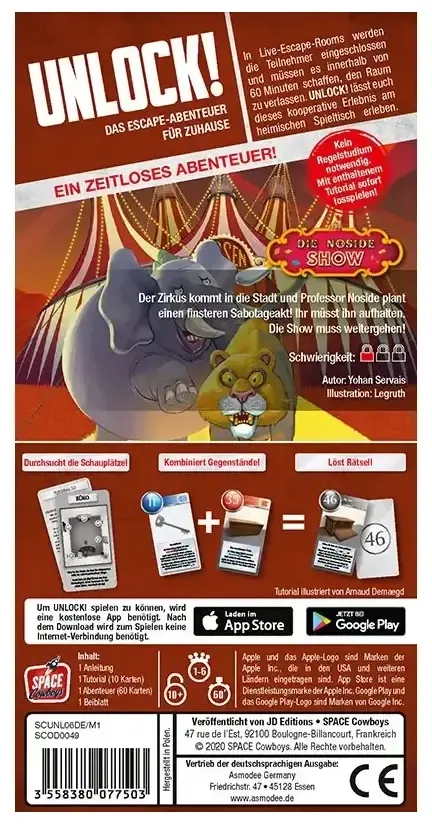 Unlock! - Timeless Adventures - Die Noside-Show Einzelszenario