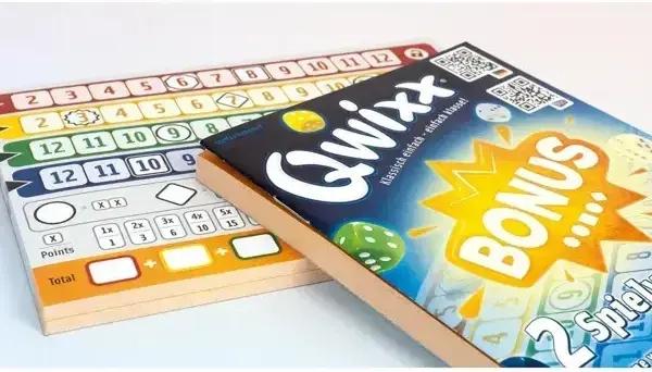 Qwixx Bonus - Zusatzblöcke 2x80 Blatt