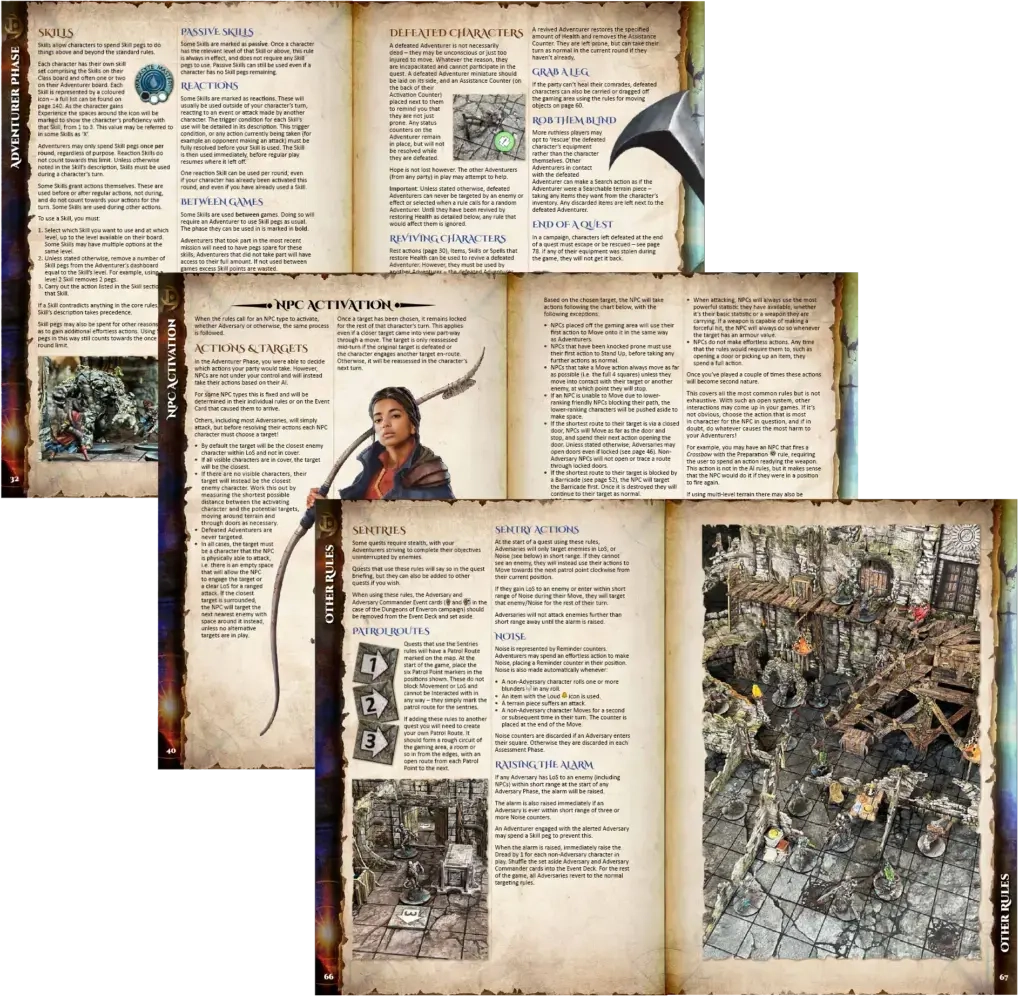Maladum Deluxe Rulebook - DE