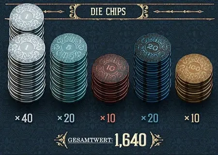 Iron Clays 200 Printed Box with Chips - EN