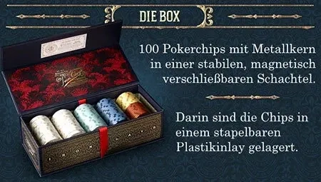 Iron Clays 200 Printed Box with Chips - EN