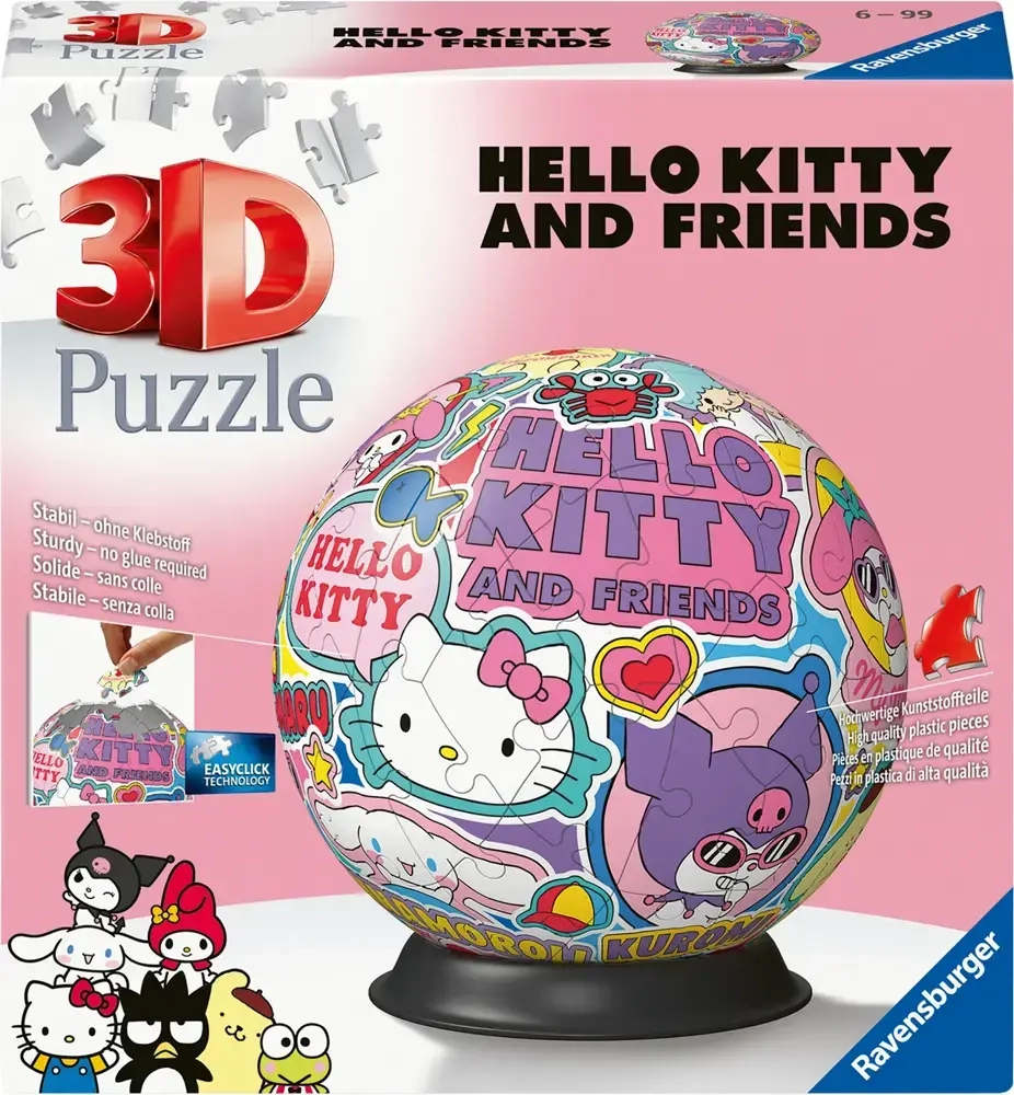 Puzzle-Ball Hello Kitty