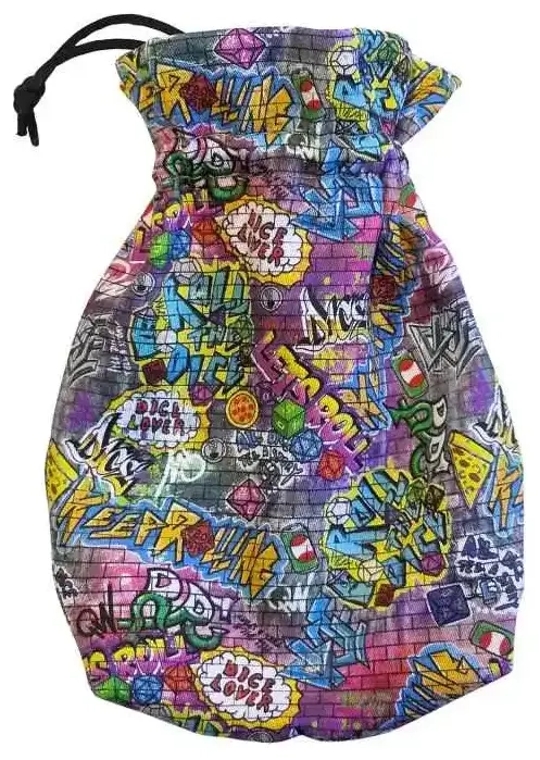 Full Art Dice Pouch Graffiti
