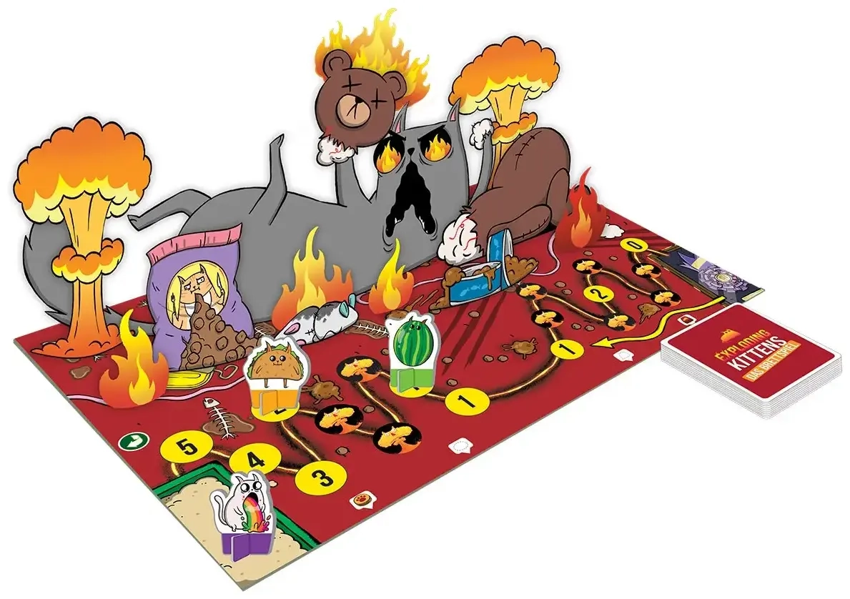 Exploding Kittens - Das Brettspiel - DE