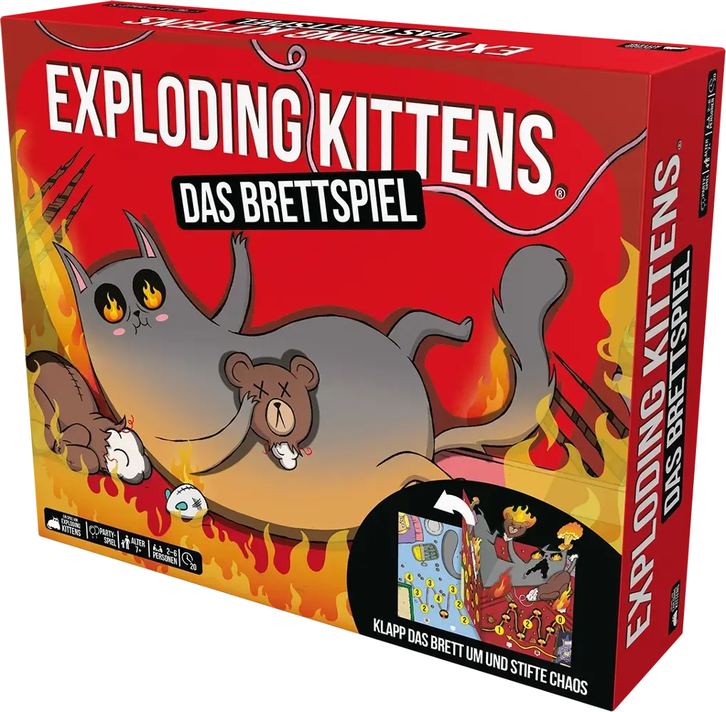 Exploding Kittens - Das Brettspiel - DE