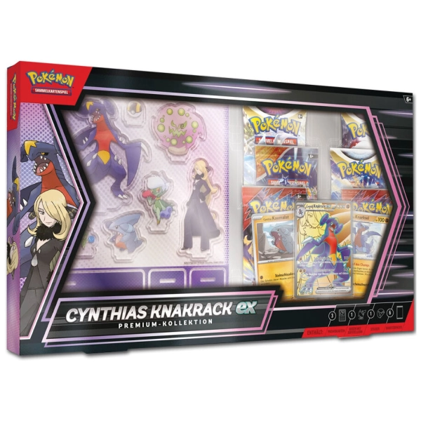 Pokémon Cynthias Knakrack EX Premium Kollektion - DE
