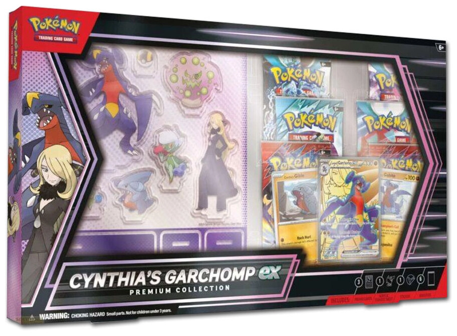 Pokémon Cynthia’s Garchomp EX Premium Collection - EN