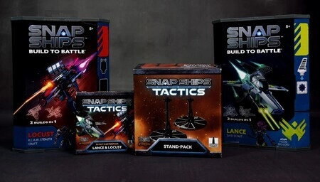 Snap Ships Tactics - Scout Set: Lance & Locust (Neue Raumschiffe) Erweiterung - DE