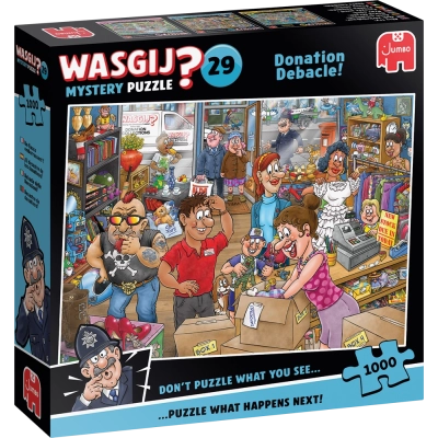 Spenden-Desaster! - Wasgij Mystery 29