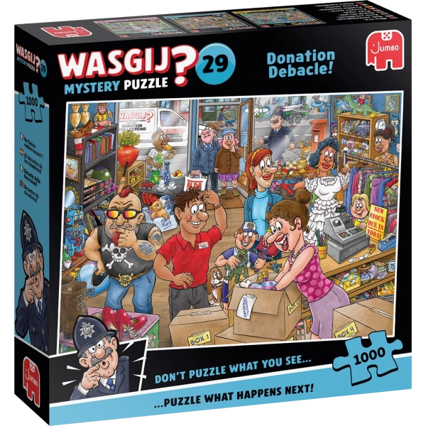 Spenden-Desaster! - Wasgij Mystery 29 Spenden-Desaster! - Wasgij Mystery 29
