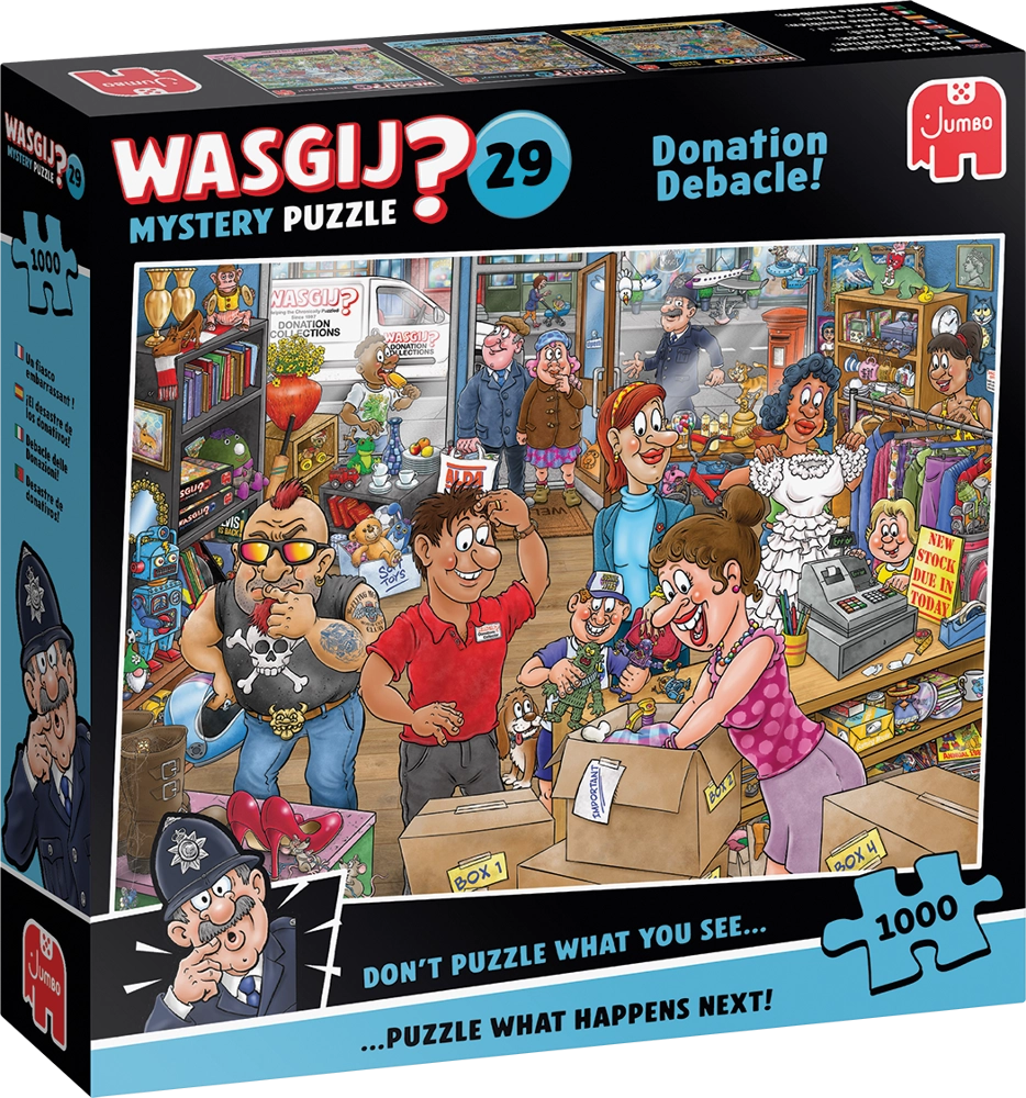 Spenden-Desaster! - Wasgij Mystery 29