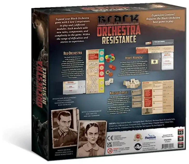 Black Orchestra - Resistance Expansion - EN