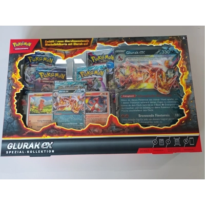 Pokémon Glurak EX Spezial-Kollektion - DE (Leicht defekte Verpackung)