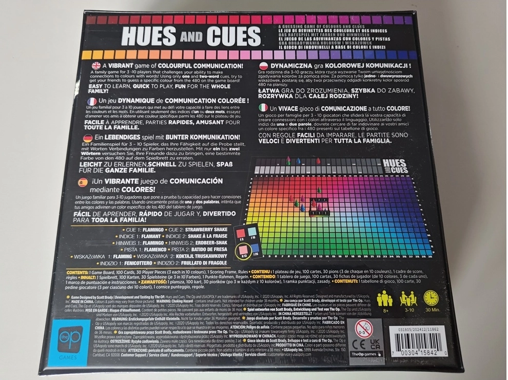 Hues and Cues - EN/DE/FR/IT (Leicht defekte Verpackung)