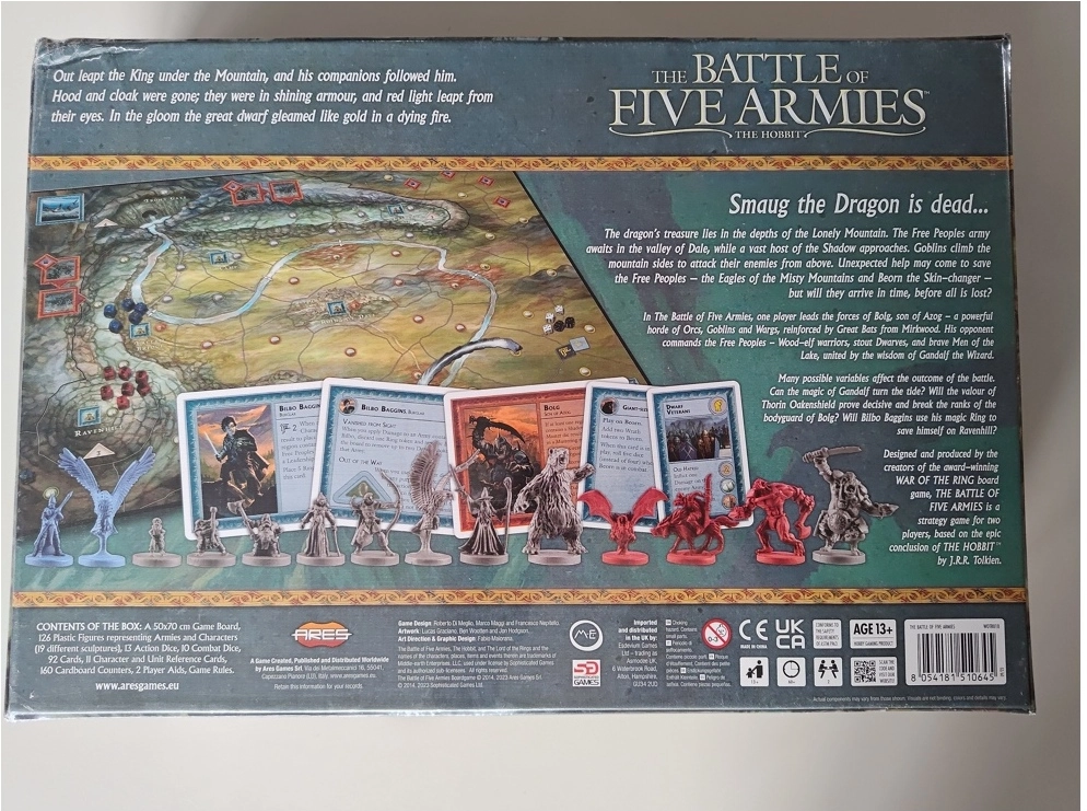 War of the Ring/The Hobbit - The Battle of Five Armies - EN (Defekte Verpackung)