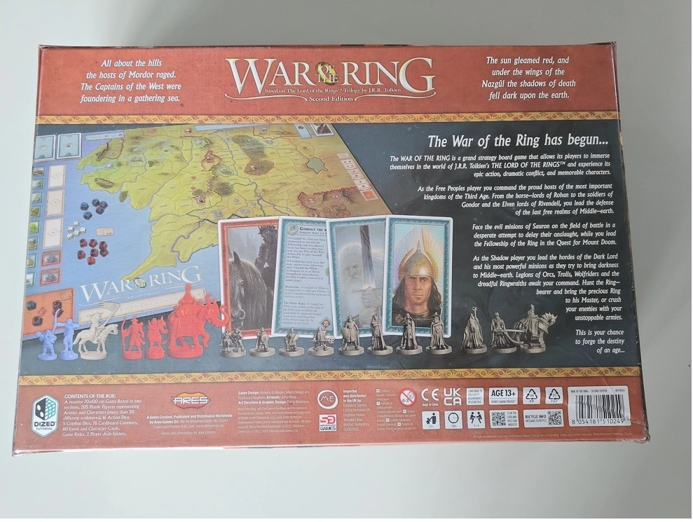 War of the Ring - Second Edition - EN (Defekte Verpackung)