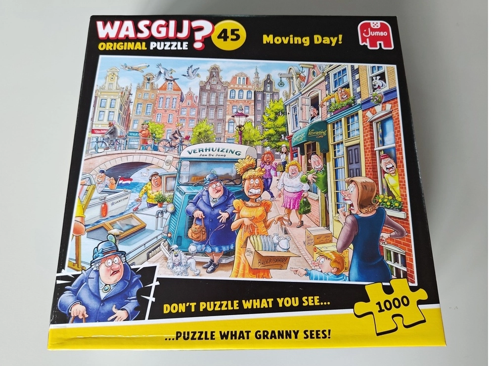 Der Umzugstag! - Wasgij Original 45 (Defekte Verpackung)