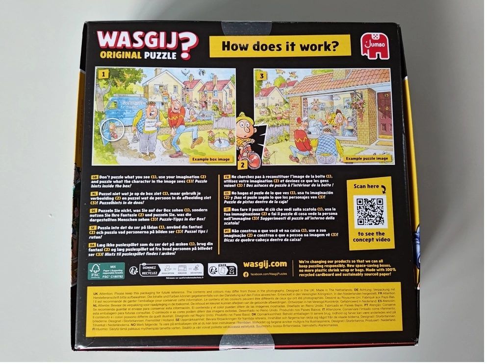Der Umzugstag! - Wasgij Original 45 (Defekte Verpackung)