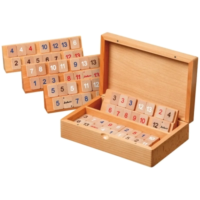 Rummy - Holzkassette - klein - Magnetverschluss