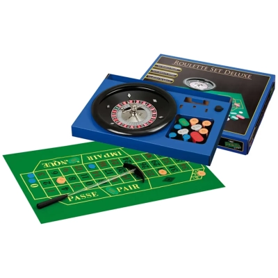 Roulette Set Deluxe - mit Bakalit-Teller