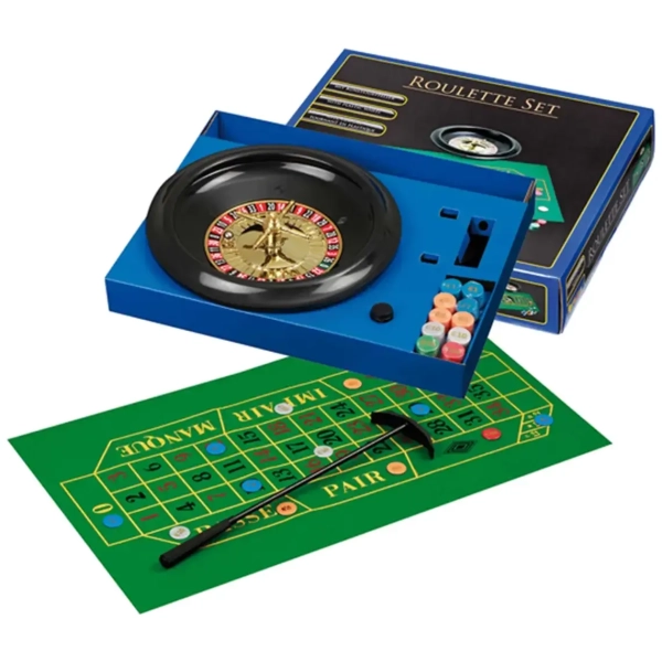 Roulette Set - mit Kunststoffteller